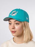 Бейсболка NEW ERA арт. 60691841 Miami Dolphins NFL (бирюзовый)